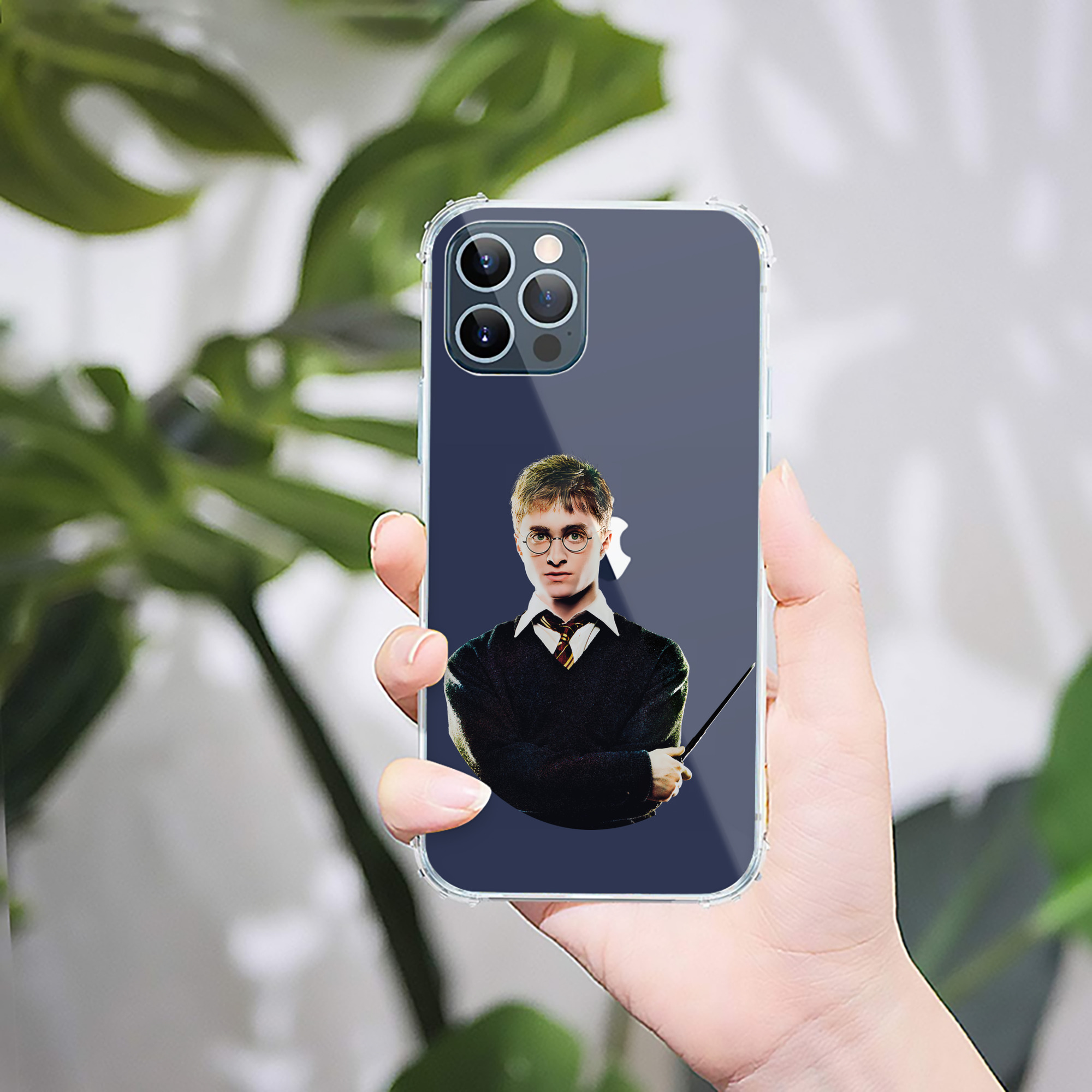 （画像用） Harry Potter ハリー・ポッターシリーズ 【iPhone 12シリーズ対応】透明スマホケース（クリアソフトケース）
